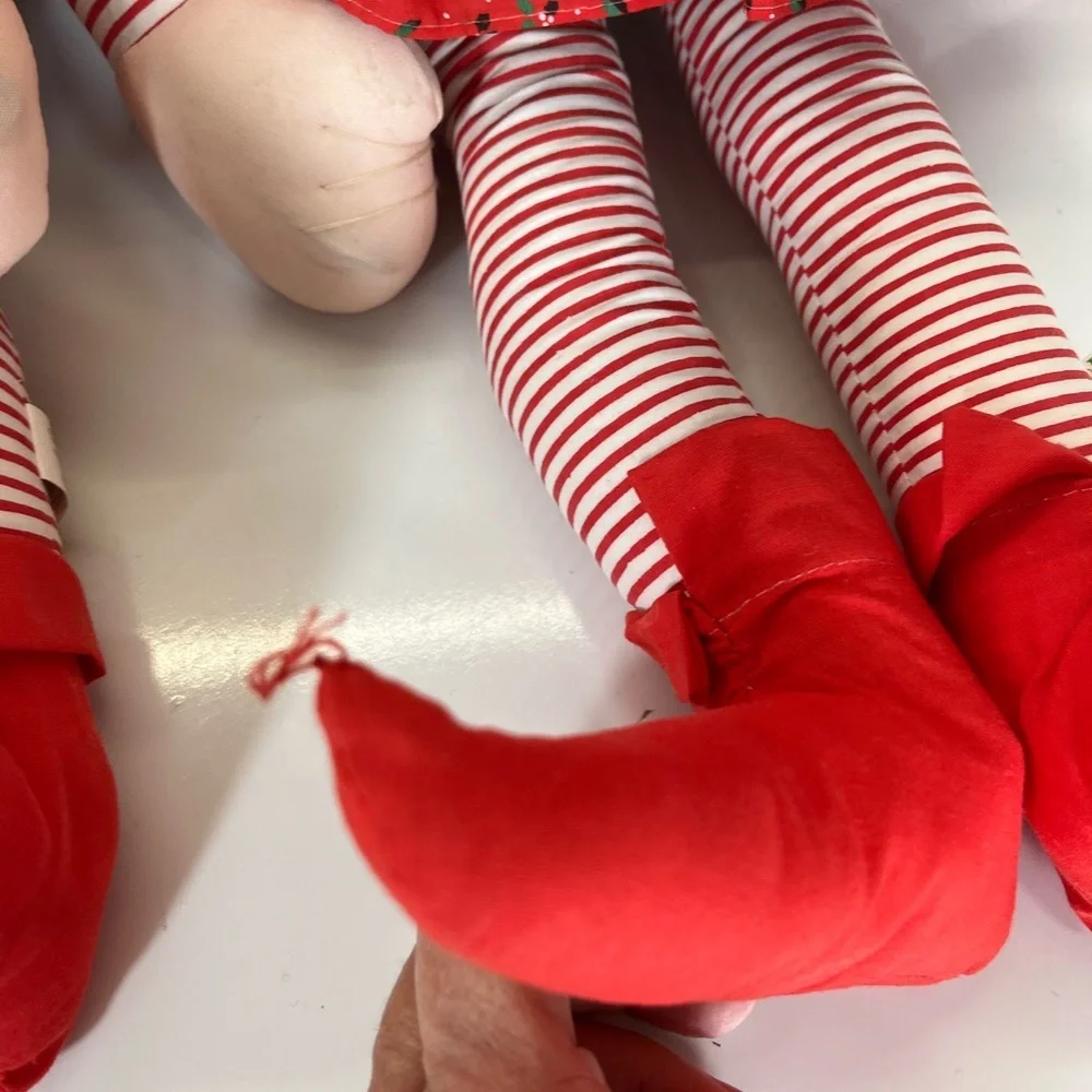 House Of Hatten Boy And‎ Girl Christmas Elves 16” Tall Taiwan